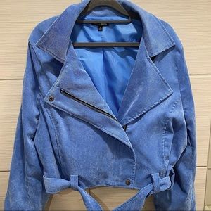 fashion nova buckle jacket